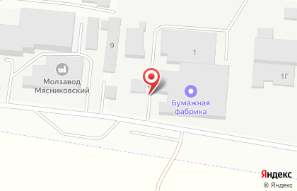 Бумажная фабрика в Ростове-на-Дону на карте