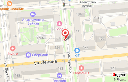 Яр.Марка на улице Горького на карте