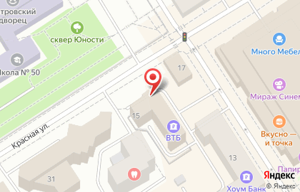 Курьерская служба DHL на проспекте Андропова на карте