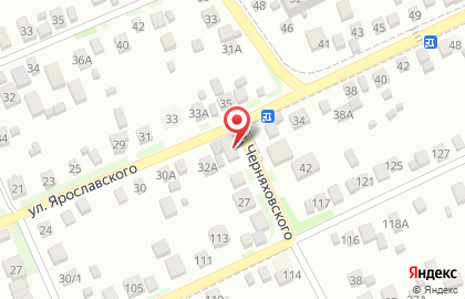 Магазин автозапчастей на улице Черняховского на карте
