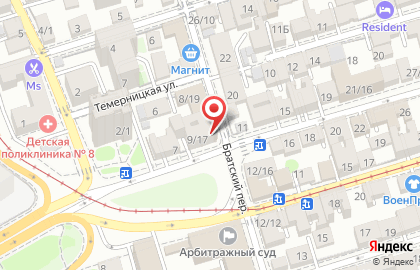 Дель Мар на Московской улице на карте