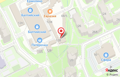 Автомойка самообслуживания Cooga на карте