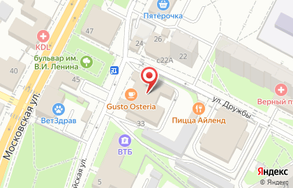 Мираж на Первомайской улице на карте