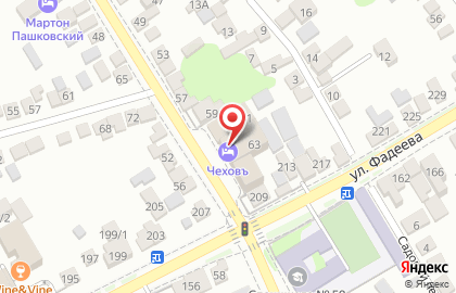 Ресторанно-гостиничный комплекс Чеховъ на карте
