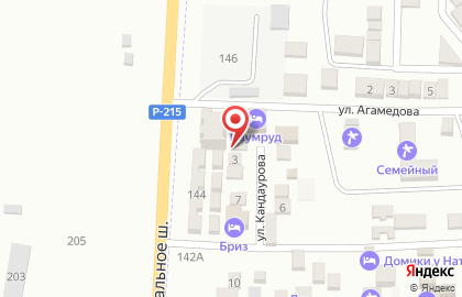 Гостевой дом Солнечный в Кировском районе на карте