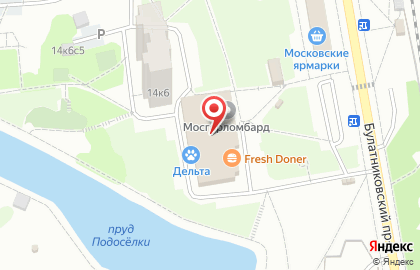 Фотолидер в Булатниковском проезде на карте