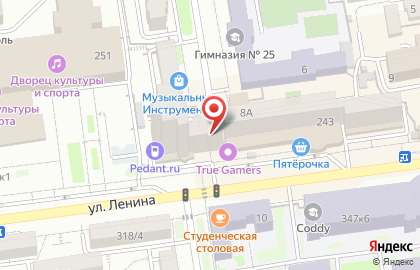 Ателье по пошиву штор, ИП Люлина Н.В. на карте