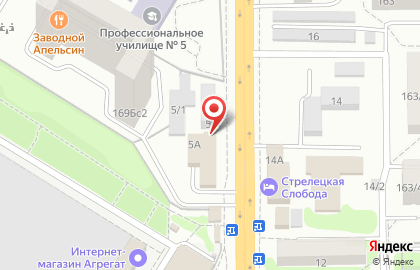 ООО АвтоВэл на улице Малиновского на карте