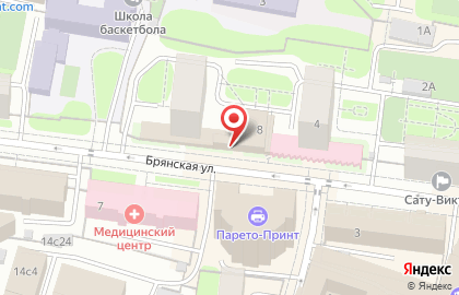СберБанк на Брянской улице на карте