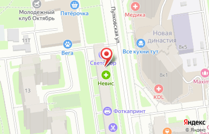 Магазин разливного пива Миру beer на Пулковской улице на карте