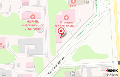 Скорая медицинская помощь в Казани на карте