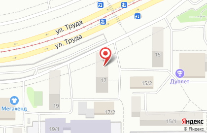 Агентство недвижимости Статус-м в Орджоникидзевском районе на карте