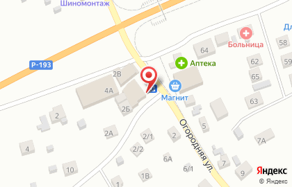 Киоск быстрого питания Русский аппетит в Воронеже на карте