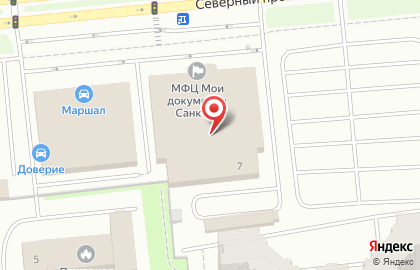 Центр автоаксессуаров А-Тюнинг на Северном проспекте, 7 на карте