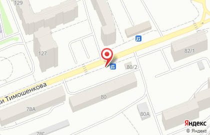 Магазин фруктов и овощей на улице Алёши Тимошенкова на карте