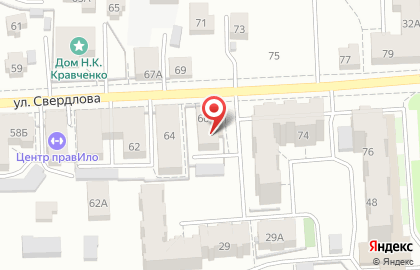 Сервисный центр Компьютерная клиника на улице Свердлова на карте