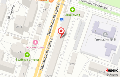 Страховая компания Росгосстрах на Ленинском проспекте, 22/1 на карте