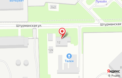 Ups на Штурманской улице на карте