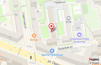 Управление технического надзора, МКП на карте