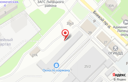 Техногаз в Боевом проезде на карте