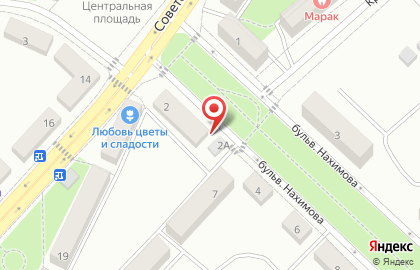 Магазин БалтАгроС в Калининграде на карте