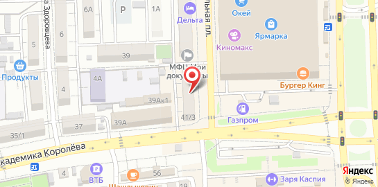 Центр красоты Дом парикмахера на улице Академика Королёва на карте