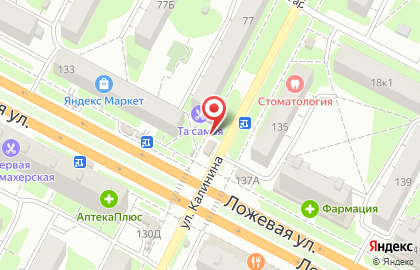 Магазин по продаже кондитерских изделий в Пролетарском районе на карте