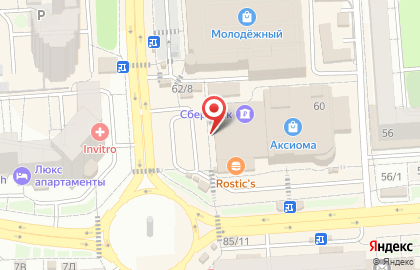 СберБанк в Воронеже на карте