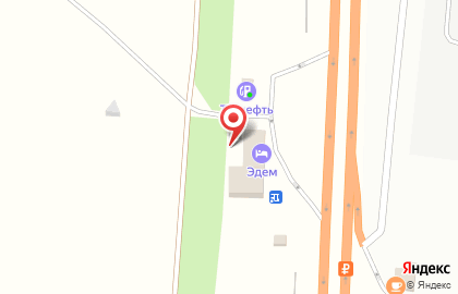 Эдем на трассе М-4 Дон на карте