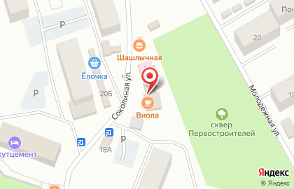 Служба доставки на Соколиной улице на карте