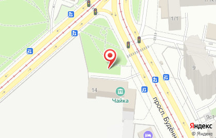 Чайка на Семёновской на карте
