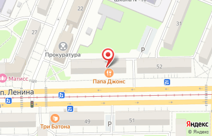 Банкомат Банк Русский стандарт, АО на проспекте Ленина на карте