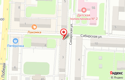 Парикмахерская 50 оттенков на карте
