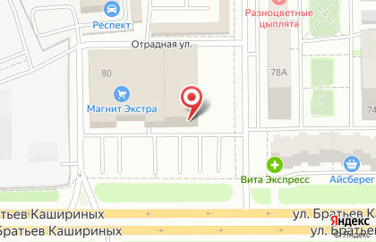 Челябинский филиал Банкомат, МДМ Банк на улице Братьев Кашириных на карте