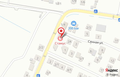 Стоматологическая клиника Стамус на Средней улице на карте