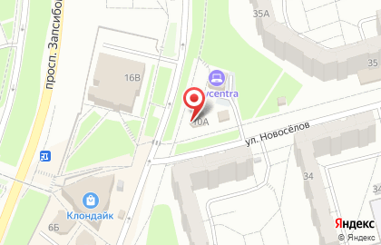 Оптика Веко в Новоильинском районе на карте