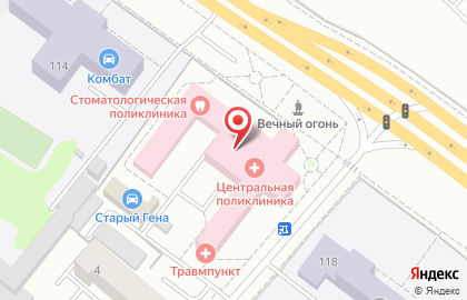 Люберецкая областная больница на Октябрьском проспекте, 116 в Люберцах на карте