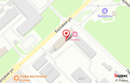 Группа компаний КОНСИБ на Базовой улице на карте