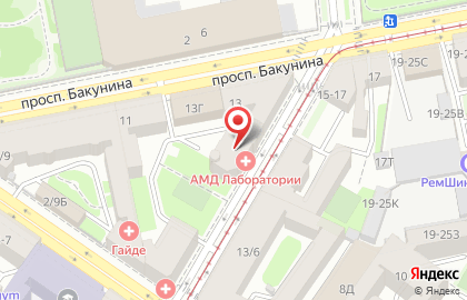 ООО «Модуль Бокс» на площади Александра Невского I на карте
