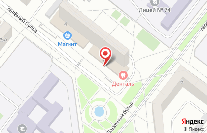 Магазин Marafett на Зелёном бульваре на карте