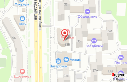 Елена в Курчатовском районе на карте