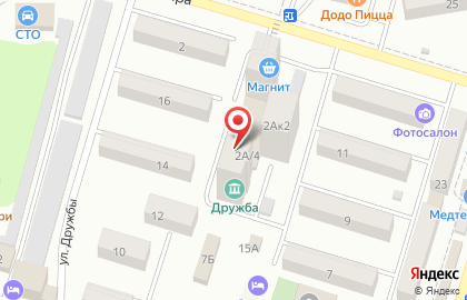 Сеть супермаркетов Магнит в Ростове-на-Дону на карте