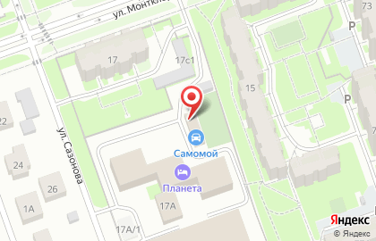 Автомойка Самомой в Череповце на карте