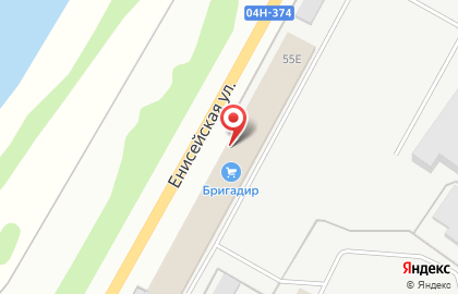 Магазин керамической плитки Центр кафеля на Енисейской улице на карте