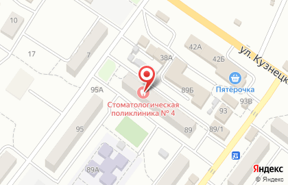 Волгоградская Областная Клиническая Стоматологическая Поликлиника на Октябрьской улице на карте