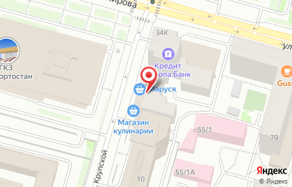 Салон интерьерных материалов Розет в Кировском районе на карте