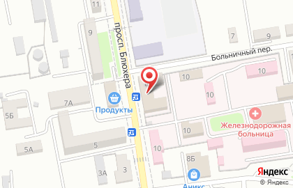 ЧУЗ РЖД-Медицина во Владивостоке на карте