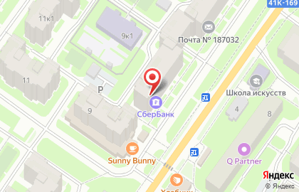 СберБанк России на улице Тельмана на карте
