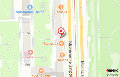 Магазин фильтров Аквафор на Московском проспекте на карте