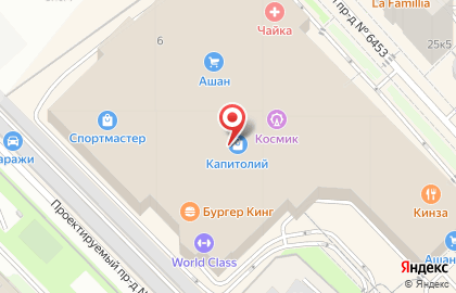 Зоомагазин Четыре Лапы в Москве на карте